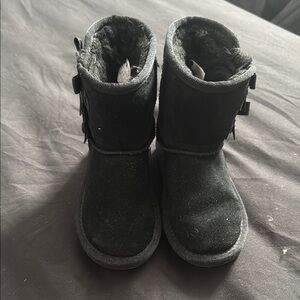 Black Fur-Lined Boots